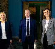 Edita Rudelienė, Simonas Gentvilas, Viktorija Čmilytė-Nielsen