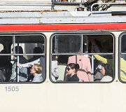 Autobusų ir troleibusų keleiviams tenka prisitaikyti prie naujų važinėjimo po Vilnių ypatumų