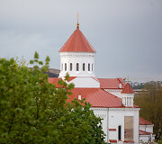 Lietaus nuplauti Vilniaus stogai ir bok&scaron;tai
