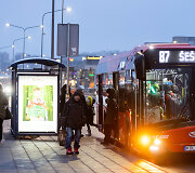 Vilniuje &ndash; vie&scaron;ojo transporto vairuotojų streikas