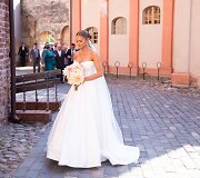 Angelės Petručionytės ir jos mylimojo Mariaus vestuvių akimirka