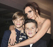 Victoria, Romeo and Cruz Beckhamai