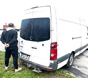 Sulaikytas mikroautobusas