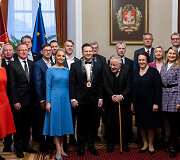 I&scaron;rinktojo Vilniaus miesto savivaldybės mero inauguracija ir mero regalijų įteikimo ceremonija