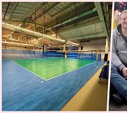 Lijana Galdikienė ir Kęstutis Galdikas tikisi sujudinti Vilniaus tinklinį &ndash; &scaron;į mėnesį duris atvėrė Savanorių sporto arena.