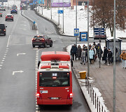 Vilniuje &ndash; vie&scaron;ojo transporto vairuotojų streikas