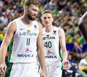 Domantas Sabonis ir Marius Grigonis