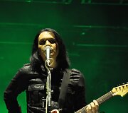 Grupė &bdquo;Placebo&ldquo; / Festivalis &bdquo;Positivus 2015&ldquo; / Pauliaus Krampo nuotr.