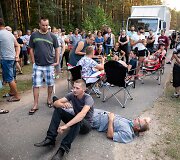 Gyventojų susirėmimas su policijos pareigūnais prie Rūdninkų poligono