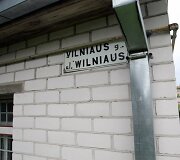 Lentelės su gatvių pavadinimais