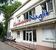 Renovacijai uždarytas kino teatras &bdquo;Naglis&ldquo; Palangoje