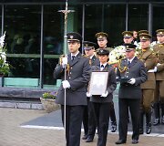 Kosove žuvusio muitinės pareigūno Audriaus &Scaron;enavičius laidotuvės Anyk&scaron;čiuose