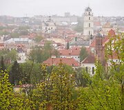 Lietaus gaivinamas Vilnius ir jo gamta