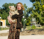 Jessica Chastain filme &bdquo;Zoologijos sodo prižiūrėtojo žmona&ldquo;