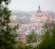 Lietaus gaivinamas Vilnius ir jo gamta