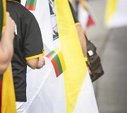 Gyva grandinė &bdquo;Baltijos kelias &ndash; tai mes&ldquo; akimirka