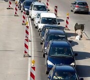 Transporto spūstis Vilniuje