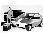 1967 metais pristatytas elektromobilis &bdquo;AMC Amitron&ldquo;