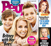 Britney Spears su sūnumis Seanu Prestonu ir Jaydenu Jamesu