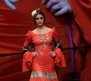 Rimos Pocevičienės 2019 m. flamenko suknelių kolekcijos modelis 