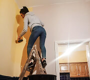 Seni, apleisti apartamentai, kuriuos Simona ir Ričardas atnaujino