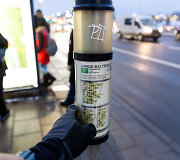 Vilniuje &ndash; vie&scaron;ojo transporto vairuotojų streikas