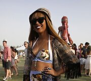Festivalio &bdquo;Coachella&ldquo; akimirka