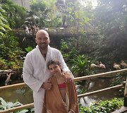 Remigijus Žiogas su dukra Riana