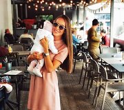Viktorija Siegel su dukra Nicole