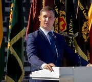 Memorialo Lietuvos partizanams Kryžkalnyje atidengimo i&scaron;kilmės
