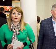 Jolanta Paulauskienė su vyru Artūru