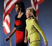 Michelle Obama ir Jill Biden 