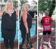 Rita, per 10 mėn. tik bėgiodama numetė 47 kg.