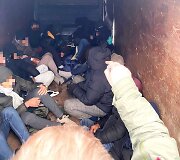 Sulaikyti nelegalūs migrantai