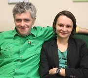 Edvinas Puk&scaron;ta ir Santa Lingevičiūtė