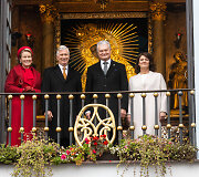 Karalienė Mathilde, Belgijos Karalius Pilypas, Gitanas Nausėda, Diana Nausėdienė
