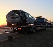 Balandžio 8 d. avarija prie Kauno: pienovežis atsitrenkė į &bdquo;Volvo XC 60&ldquo;