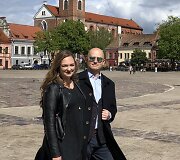 Akvilė Mažutaitytė ir Rolandas Pupinis 