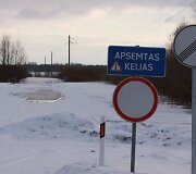 Pamaryje &ndash; apsemti keliai