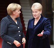 D.Grybauskaitė ir A.Merkel