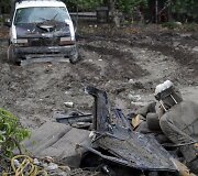 Žemės nuo&scaron;liaužos padariniai Huehuetlane