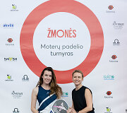 &bdquo;Žmonės&ldquo; moterų padelio turnyras