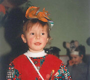 Ieva Zasimauskaitė vaikystėje
