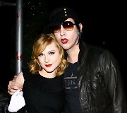 Evan Rachel Wood ir Marilynas Mansonas (2007 m.)