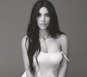 Kim Kardashian kvepalų &bdquo;Crystal Gardenia&ldquo; reklaminė fotosesija