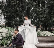 Brigidos Gruodytės ir Artiomo Penkevičiaus vestuvių akimirka