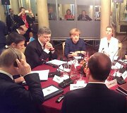 Petro Poro&scaron;enkos, Vladimiro Putino ir ES lyderių susitikimas