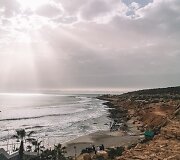 Taghazouto kaimas Maroke