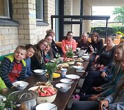 Draugijos &bdquo;Žvilgsnis&ldquo; veiklos akimirka