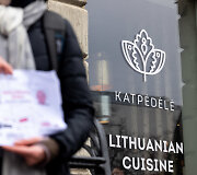 Pilieti&scaron;kumo akcija &scaron;alia &bdquo;Amber food&ldquo; restoranų Vilniuje